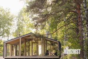 Дом 43м², 1-этажный, посуточно, 