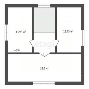 Дача 140м&sup2;, 2-этажный, участок 5 сот.  
