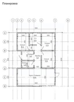 Дом 120м&sup2;, 1-этажный, участок 10 сот.  