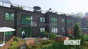 Таунхаус 190м&sup2;, 3-этажный, участок 2 сот.  