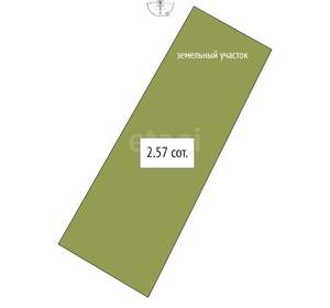 Дом 42м&sup2;, 2-этажный, участок 3 сот.  