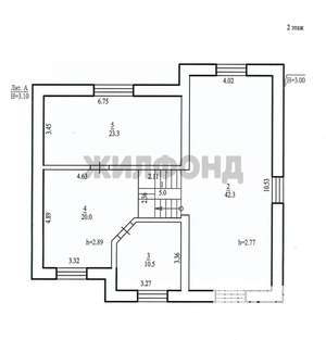 Коттедж 300м&sup2;, 2-этажный, участок 10 сот.  