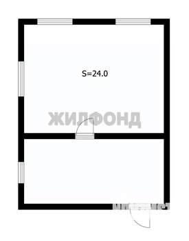 Дом 48м&sup2;, 1-этажный, участок 5 сот.  