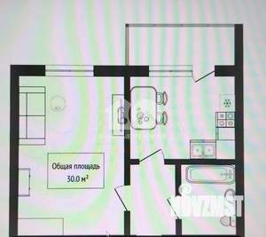 1-к квартира, вторичка, 30м2, 3/5 этаж