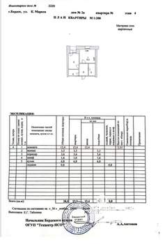 1-к квартира, вторичка, 29м2, 4/9 этаж