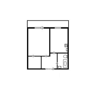 1-к квартира, вторичка, 30м2, 2/5 этаж