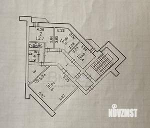 3-к квартира, вторичка, 105м2, 3/5 этаж