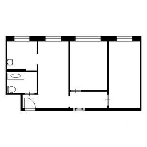 3-к квартира, вторичка, 59м2, 4/5 этаж