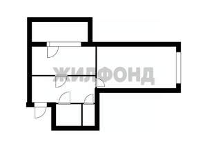 1-к квартира, вторичка, 41м2, 1/6 этаж