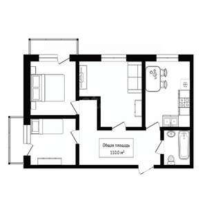 4-к квартира, вторичка, 110м2, 11/11 этаж