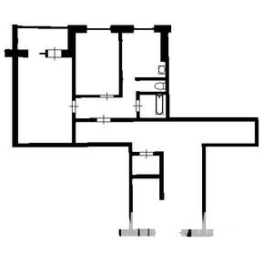 2-к квартира, вторичка, 43м2, 9/10 этаж