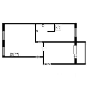 2-к квартира, вторичка, 58м2, 9/10 этаж