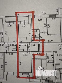 1-к квартира, сданный дом, 42м2, 1/4 этаж