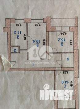 3-к квартира, вторичка, 88м2, 7/10 этаж